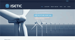 Desktop Screenshot of isetic.com